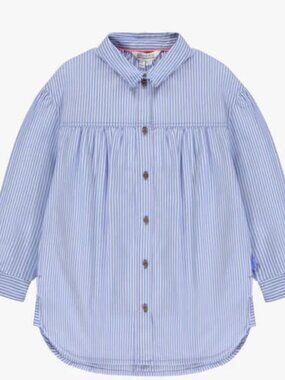 Souris Mini Blue / White Dress 8T